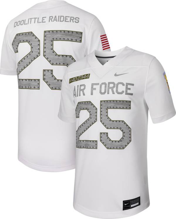 # Air Force Falcons Nike Youth Football Game Jersey - White