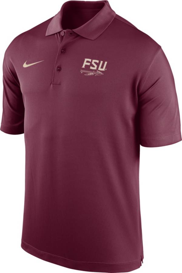 Antigua Men's Florida State Seminoles Tribute Polo Shirt Garnet Large