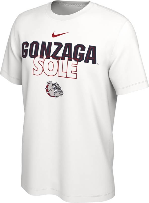 Nike Gonzaga Bulldogs White 2023 March Madness Basketball Gonzaga Sole Bench T-Shirt product image