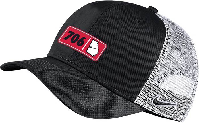 Nike Men's Georgia Bulldogs Black 706 Area Code Classic99 Trucker Hat