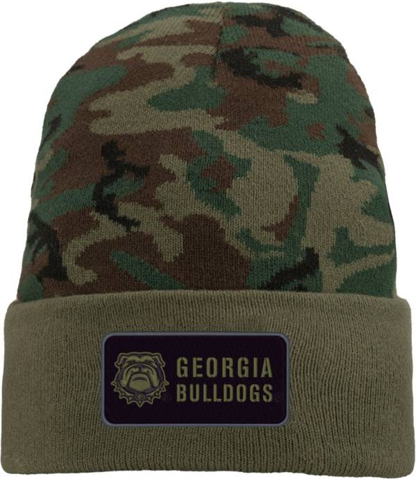 Nike Men's Georgia Bulldogs Camo Military Knit Hat product image