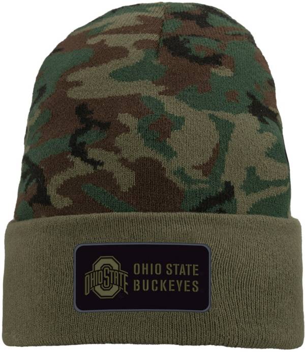 Nike Men's Ohio State Buckeyes Camo Military Knit Hat product image