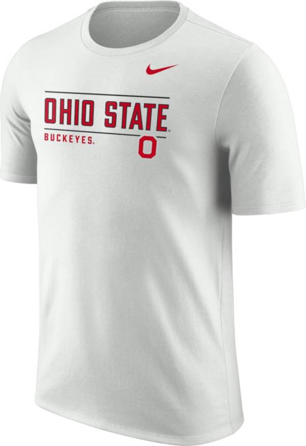 Nike Men's Ohio State Buckeyes Grey Gridiron T-Shirt | Dick's Sporting ...