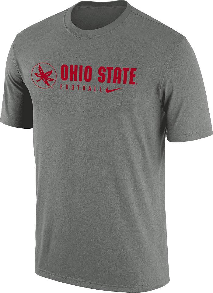 Nike Ohio State Buckeyes Ice Hockey Black Dri-Fit Legend T-Shirt / Small