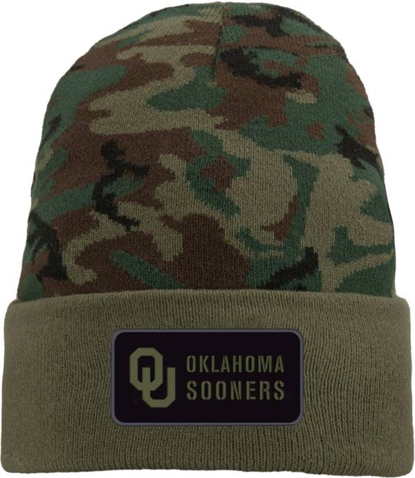 Jordan Men's Oklahoma Sooners Camo Military Knit Hat product image