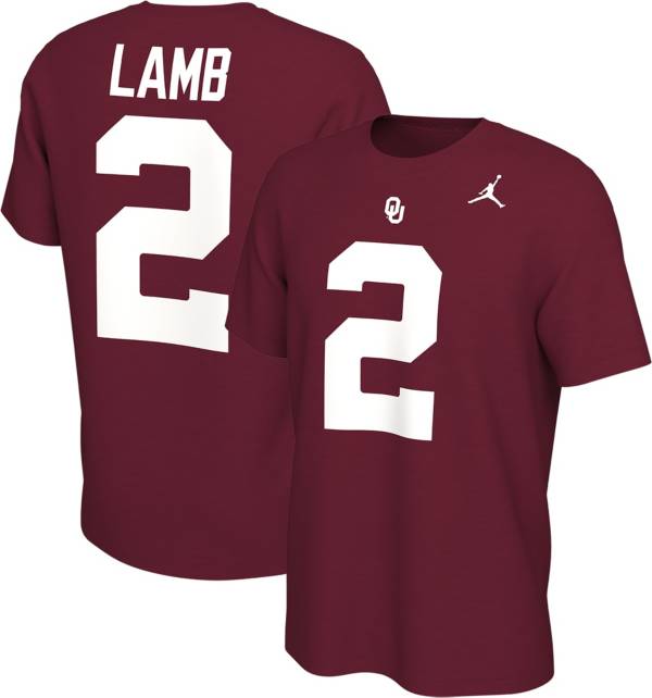 Nike Men's Oklahoma Sooners #2 Crimson Lamb Retro Football Jersey