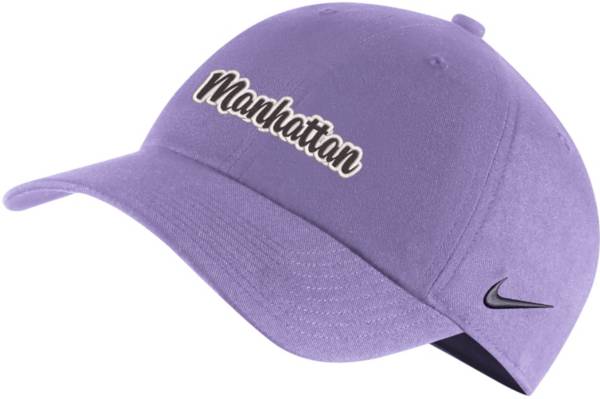 Nike Men's Kansas State Wildcats Lilac Campus Manhattan Logo Hat