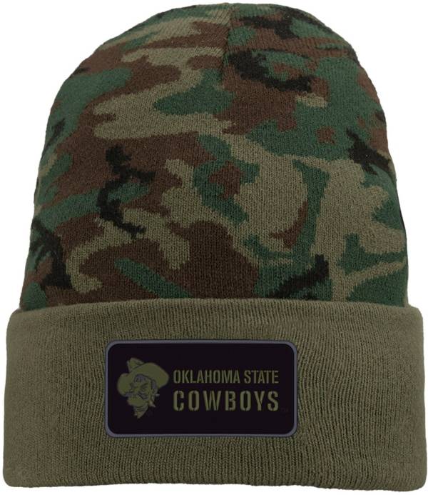 Nike Men's Oklahoma State Cowboys Camo Military Knit Hat product image