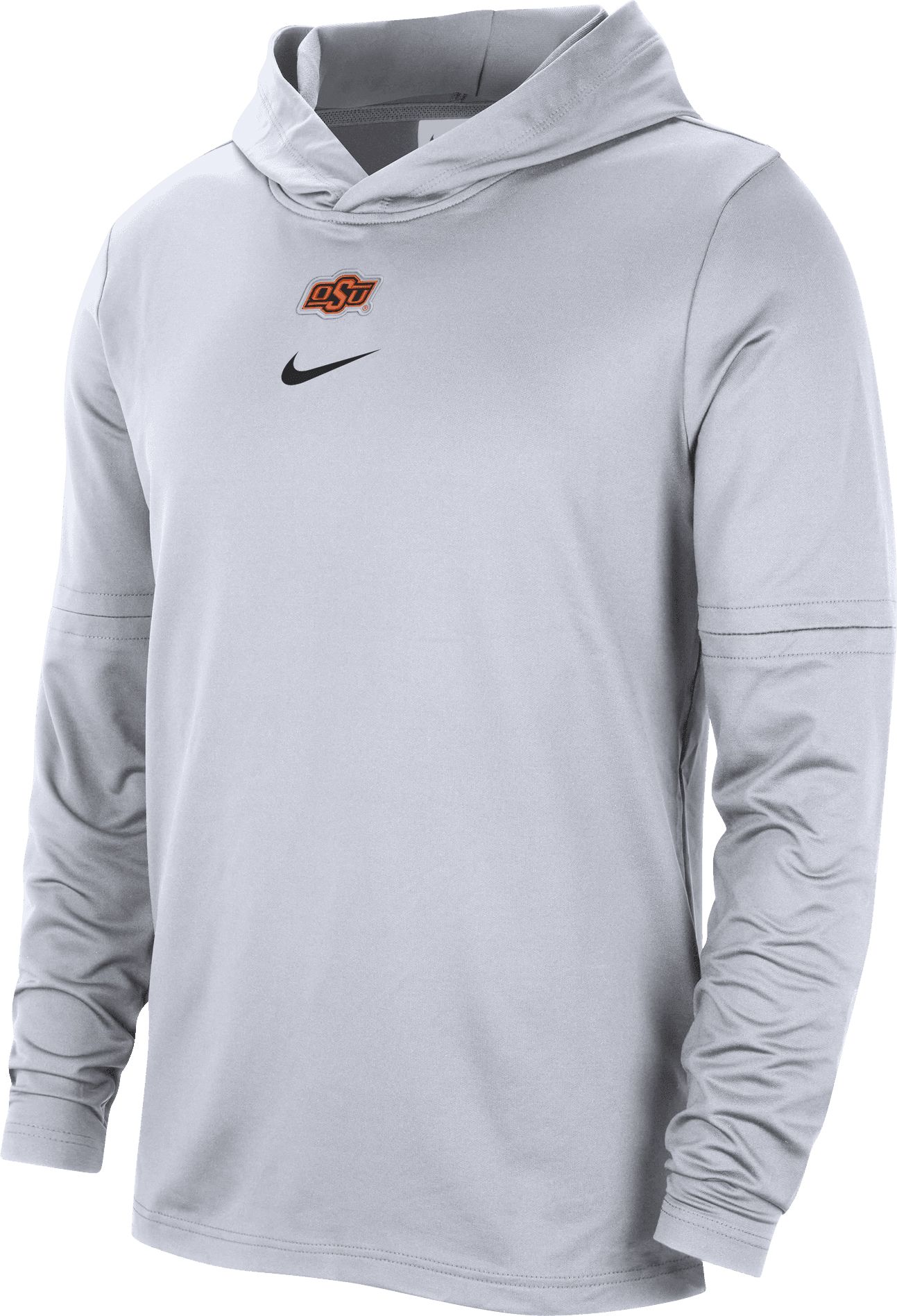 Nike Men's Oklahoma State Cowboys White Dri-FIT Football Team Issue Long Sleeve T-Shirt