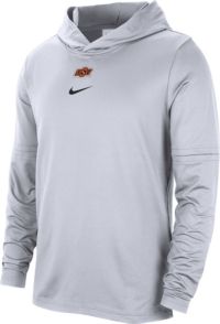 Nike Oklahoma State Cowboys Womens White New Slimmer Fit Logo Long Sleeve T  Shirt