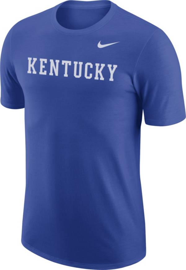 Nike Men's Kentucky Wildcats Blue Legend Wordmark T-Shirt | Dick's ...
