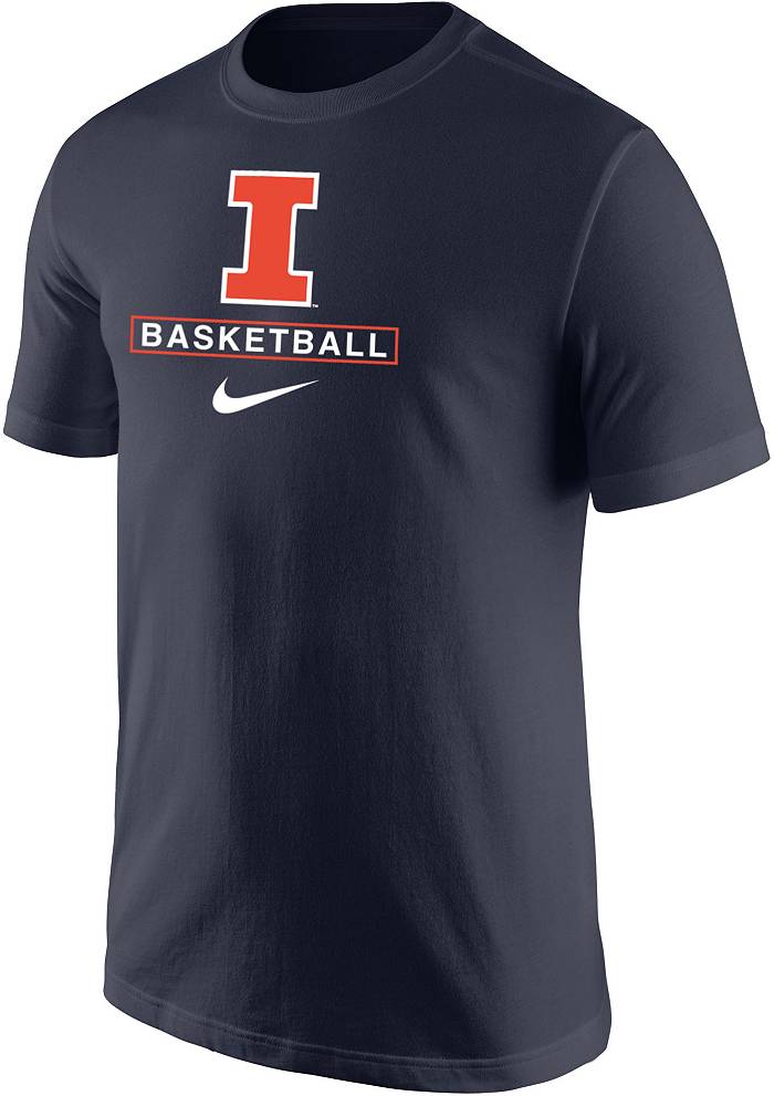 Men's Nike Orange Illinois Fighting Illini Replica Basketball Jersey