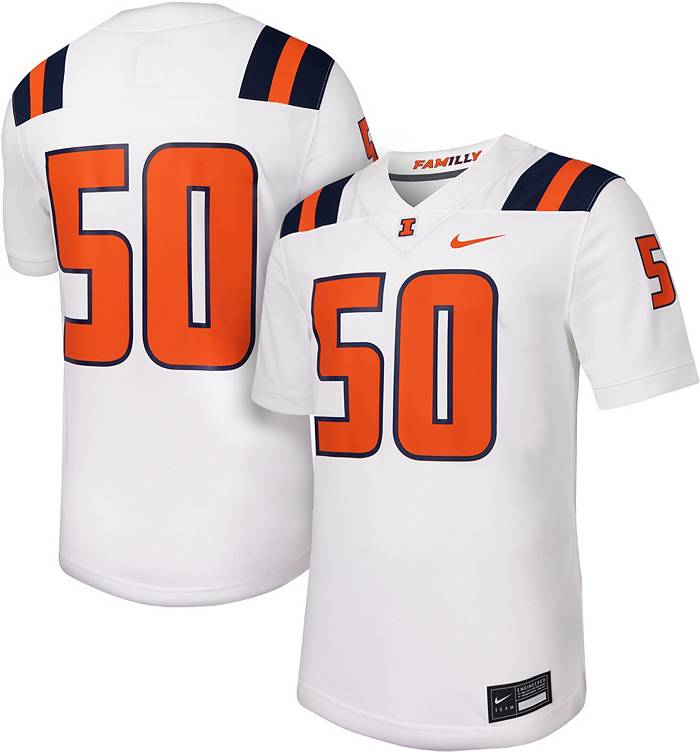 Youth Nike #1 White Clemson Tigers Replica Football Jersey