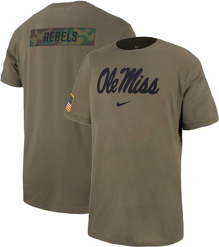 Men's Nike Light Blue Ole Miss Rebels Logo Legend Dri-FIT Performance T- Shirt