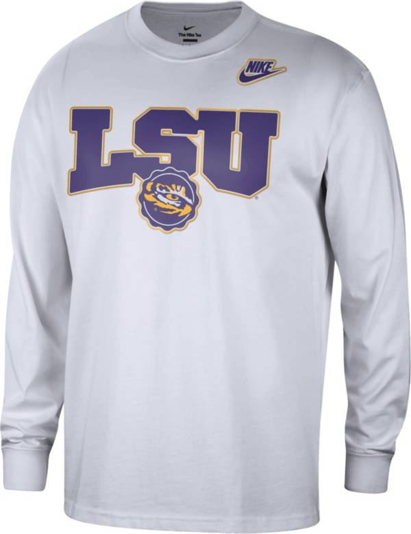 Nike Men's Joe 'Burreaux' LSU Tigers #9 Dri-FIT Game Football White Jersey