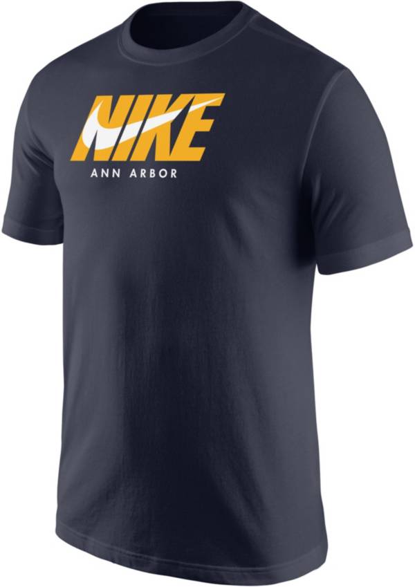 Dick's Sporting Goods Nike Women's Michigan Wolverines Black Dri