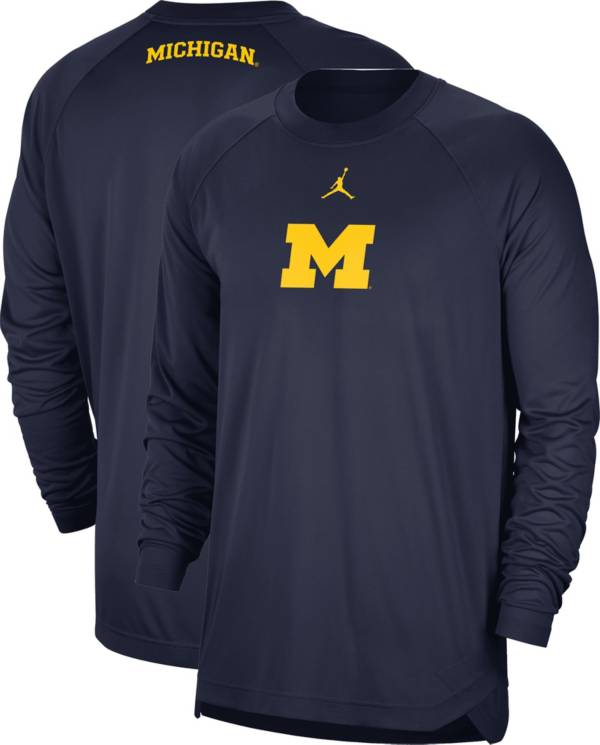 Michigan jordan best sale long sleeve