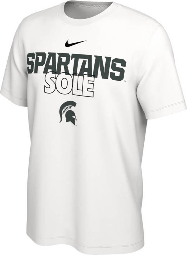 Nike Michigan State Spartans White 2023 March Madness Basketball Spartans Sole Bench T-Shirt product image