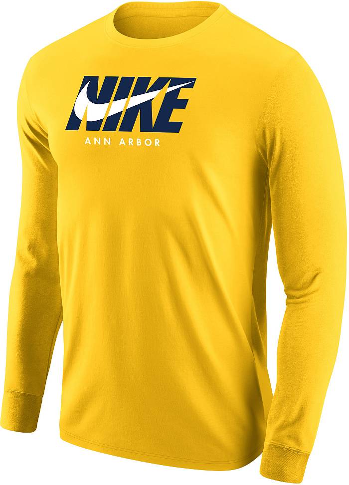 Nike Men's Tampa Bay Rays Navy Arch Over Logo Long Sleeve T-Shirt