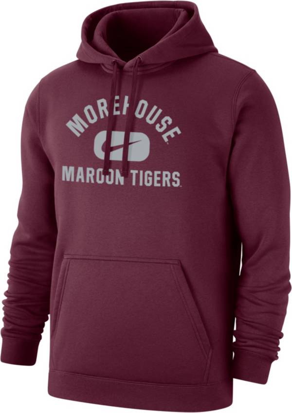 Nike Men's Morehouse College Maroon Tigers Maroon Club Fleece Pill ...