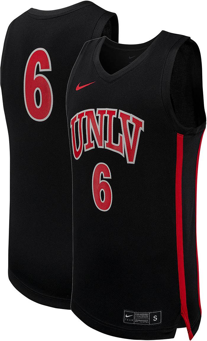 Men's UNLV Red Basketball Jersey Size L
