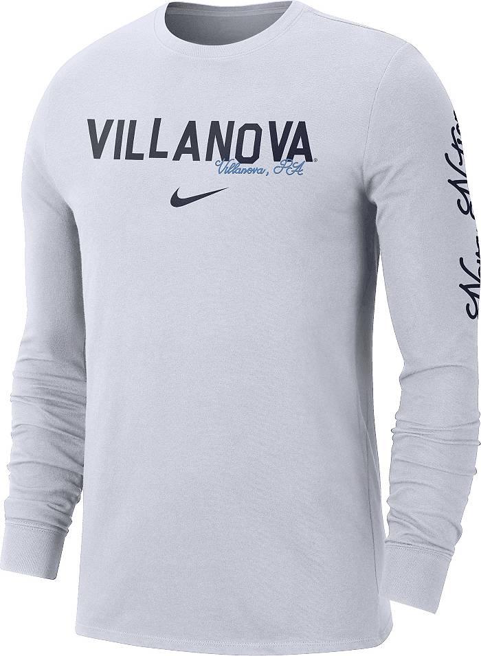 Men's Nike Navy Villanova Wildcats Basketball Drop Legend Long Sleeve  Performance T-Shirt