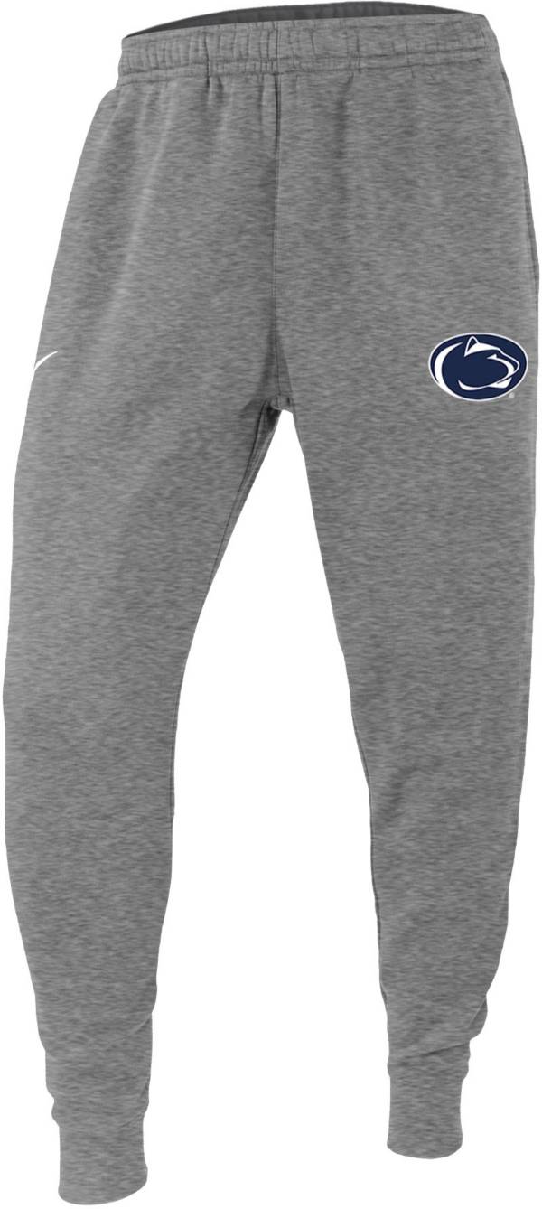 Nike Men s Penn State Nittany Lions Grey Club Fleece Joggers