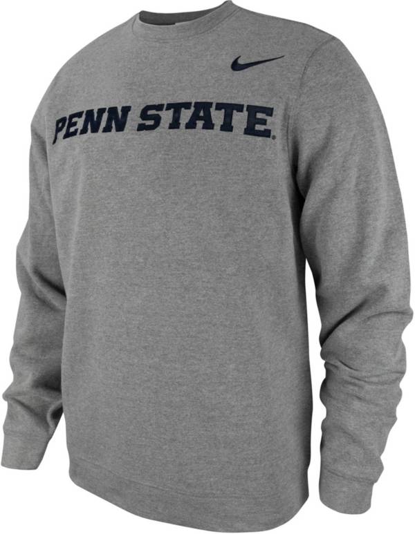 Nike penn state hot sale crew neck sweatshirt