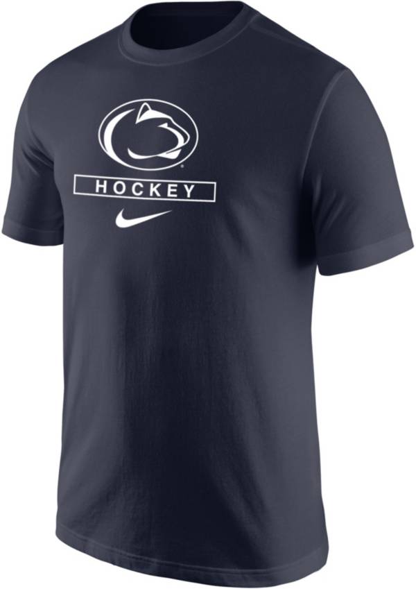 Nike Men's Penn State Nittany Lions Blue Hockey Core Cotton T-Shirt ...