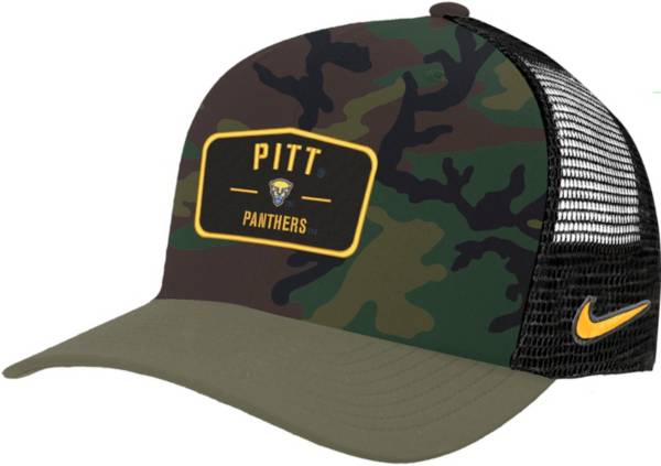 Nike Men's Pitt Panthers Camo Classic99 Military Adjustable Trucker Hat product image