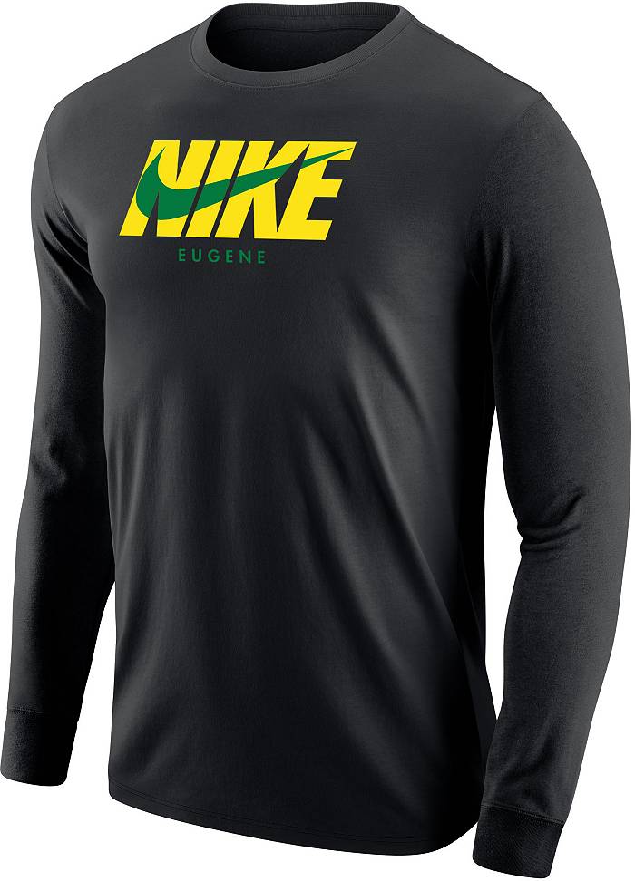 Oregon DUCKS Nike Dri-Fit Pullover BASEBALL JERSEY MEN'S L