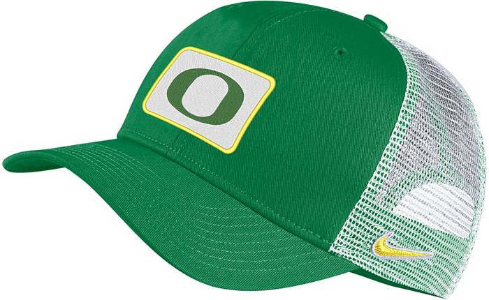Men's Nike Green Oregon Ducks Classic99 Swoosh Performance Flex Hat