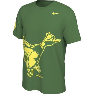 sorry, Nike Men's Oregon Ducks Green Migration Core Cotton T-Shirt is currently out of stock