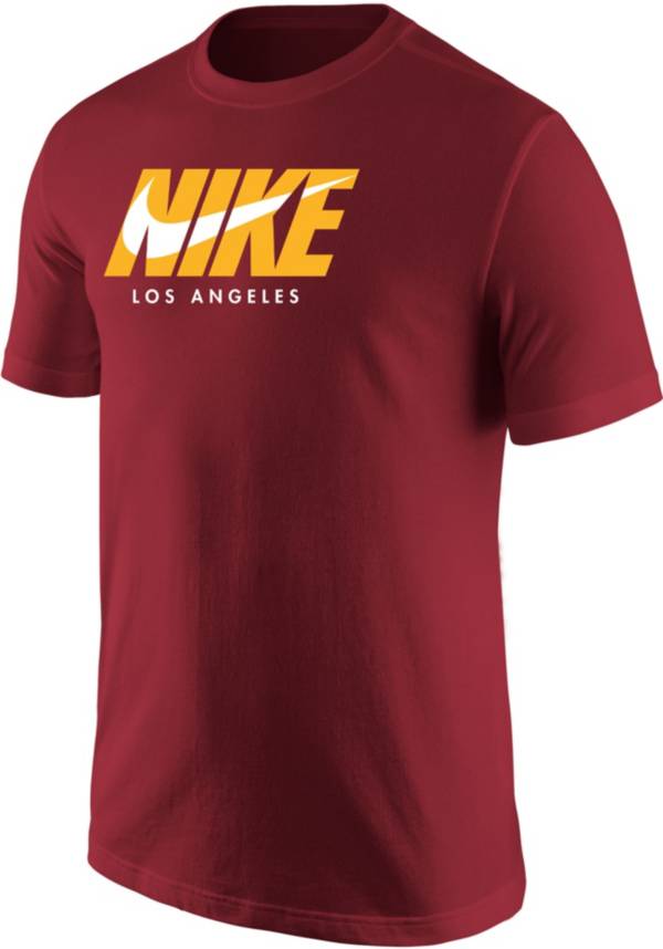 Nike Men's USC Trojans Los Angeles Black City 3.0 Long Sleeve T-Shirt