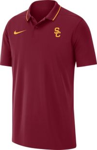 Nike Men s USC Trojans Cardinal Dri FIT Football Sideline Coaches