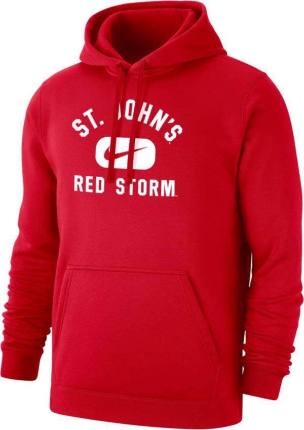 Nike all over swoosh hoodie online red