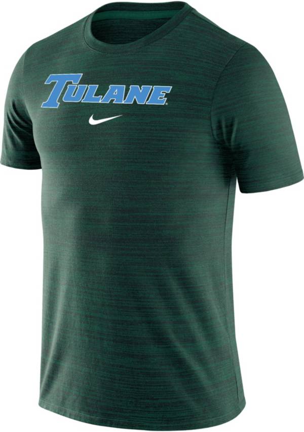 Nike Men’s Tulane Green Wave Green Dri-FIT Velocity Football Team Issue