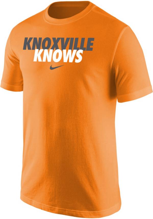 Nike Men's Tennessee Volunteers Knoxville Knows Tennessee Orange T-Shirt product image