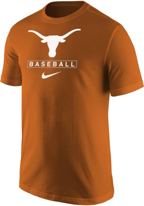 Men's Nike Black Texas Longhorns Baseball Legend Performance T-Shirt