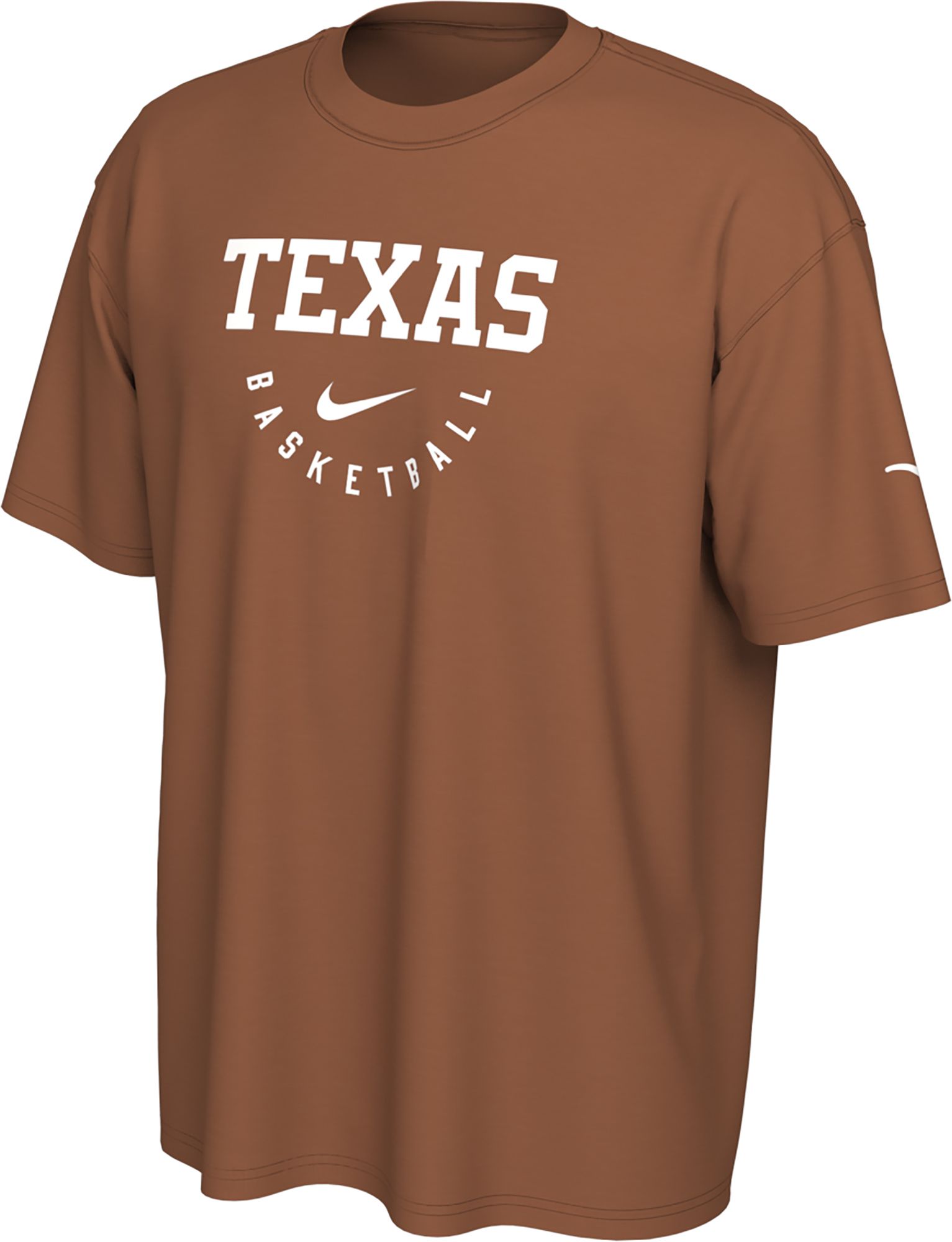 Nike Men's Texas Longhorns Burnt Orange Mx90 Basketball T-Shirt ...