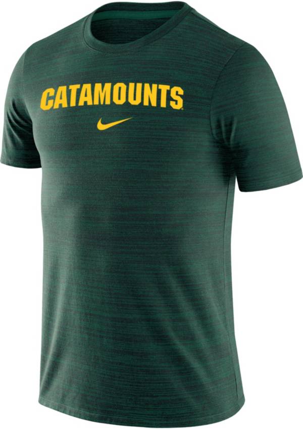 Nike Men's Vermont Catamounts Green DriFIT Velocity Football Team