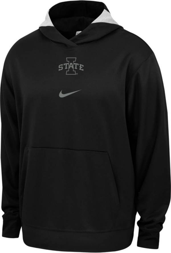 Nike Men s Iowa State Cyclones Black Spotlight Pullover Basketball Hoodie