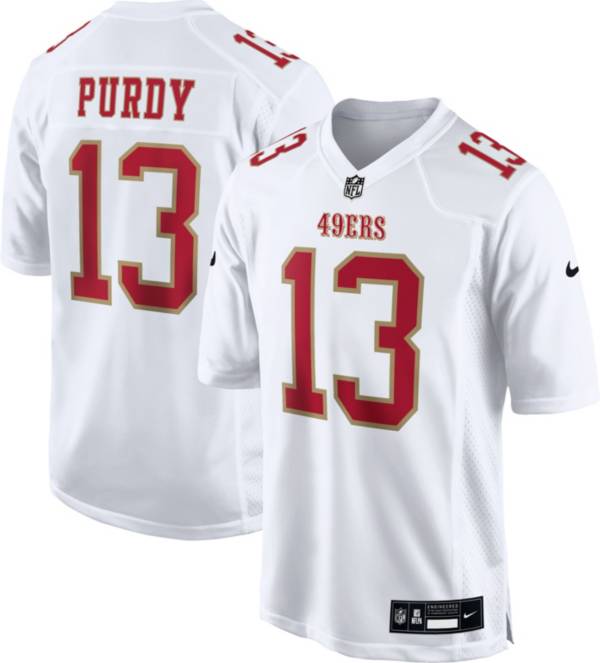 Nike Men's San Francisco 49ers Brock Purdy #13 White Game Jersey