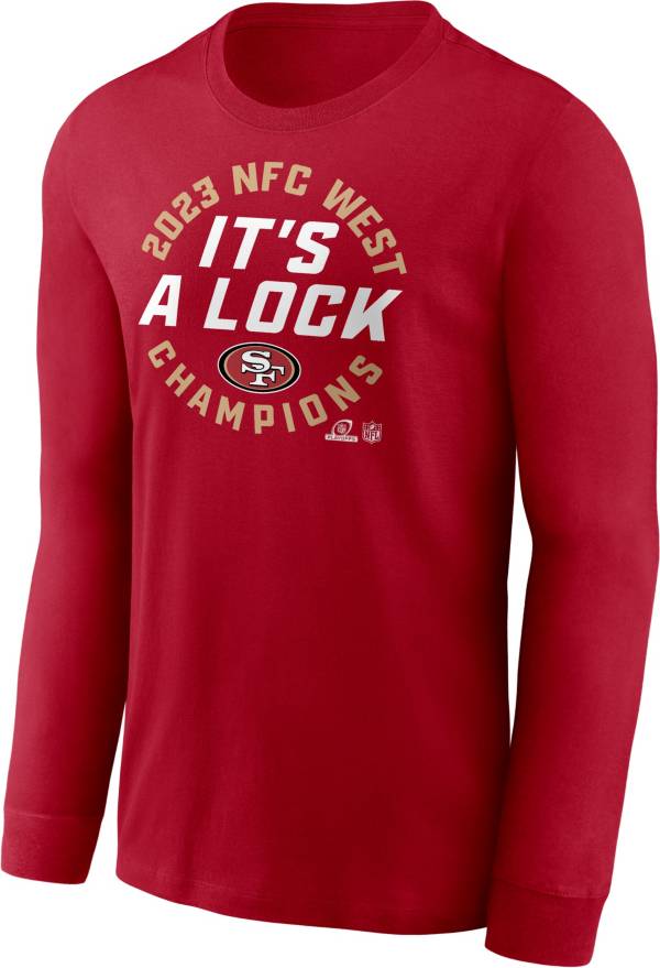 Nike Men's San Francisco 49ers 2023 NFC West Division Champions