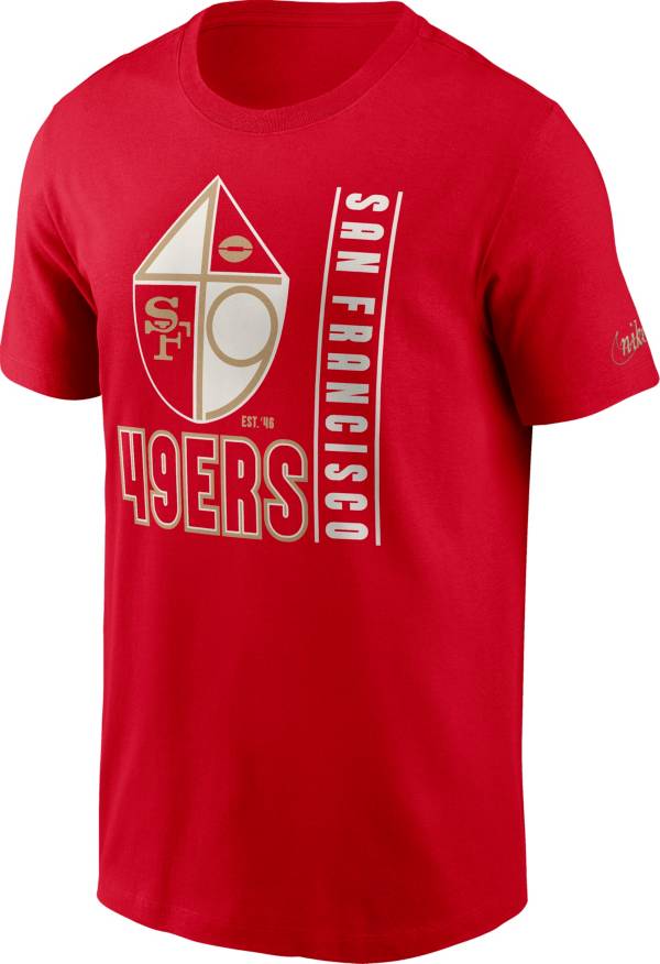 Nike Men's San Francisco 49ers Rewind Essential Red T-Shirt