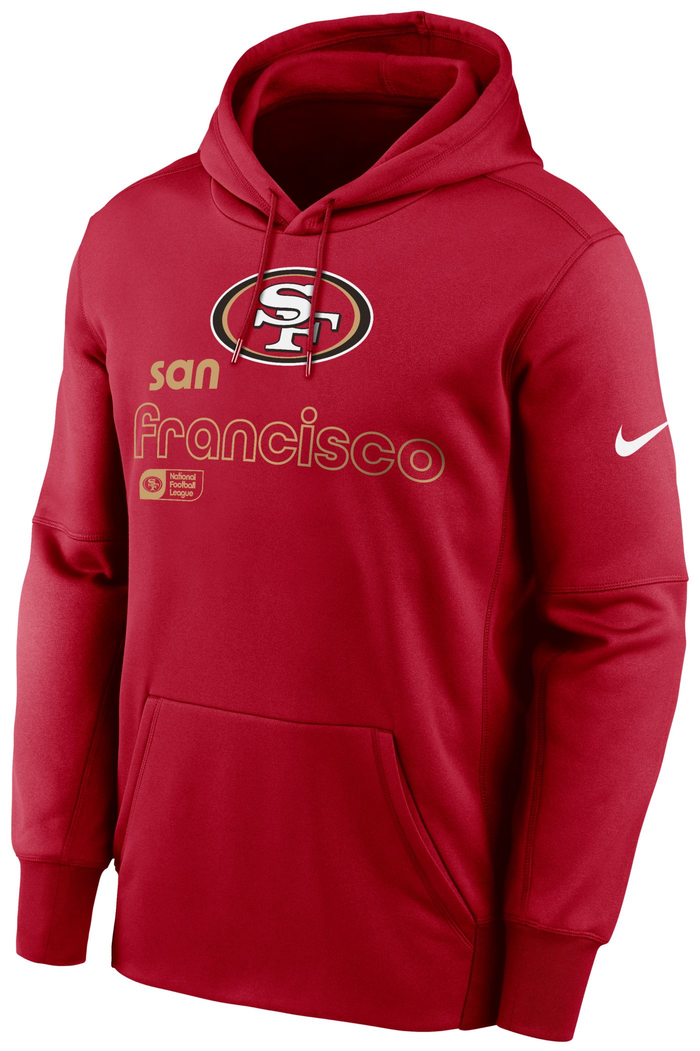 San shops francisco 49ers Red mens dri-fir fkeece/sweater! NWOTS