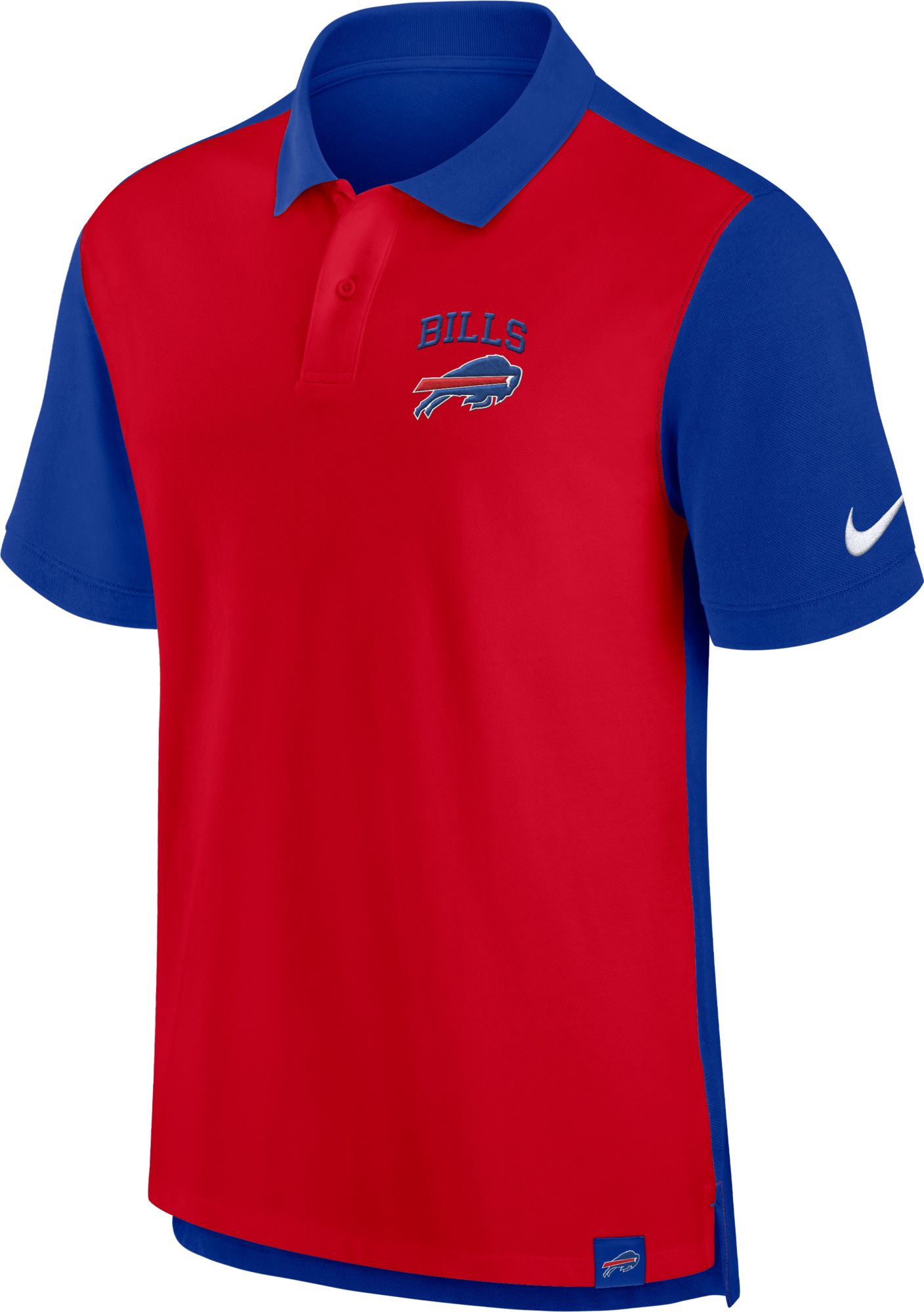 Nike Men's Buffalo Bills Blitz Pique Old Royal Polo product image