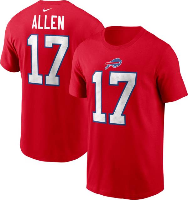 Nike Men's Buffalo Bills Josh Allen #17 Black Game Jersey