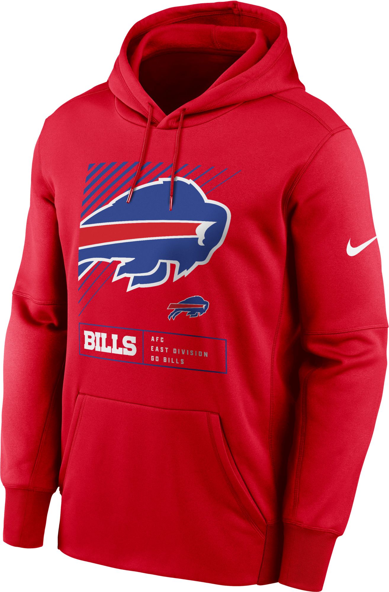 Nike Men's Buffalo Bills Block Logo Pullover Hoodie - Big Apple Buddy