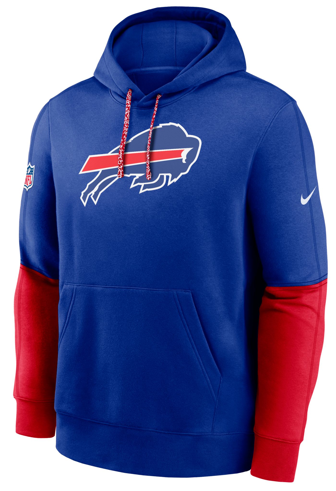 Nike Men s Buffalo Bills Sideline Club Royal Pullover Hoodie Dick s Sporting Goods